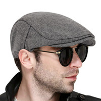 Nowe mody jednolity kolor beret mężczyzna kobiet ciepły dziki kapelusz wiosną i jesienią bawełniane berety czapki hip-hopowe casquette gorras kości 4